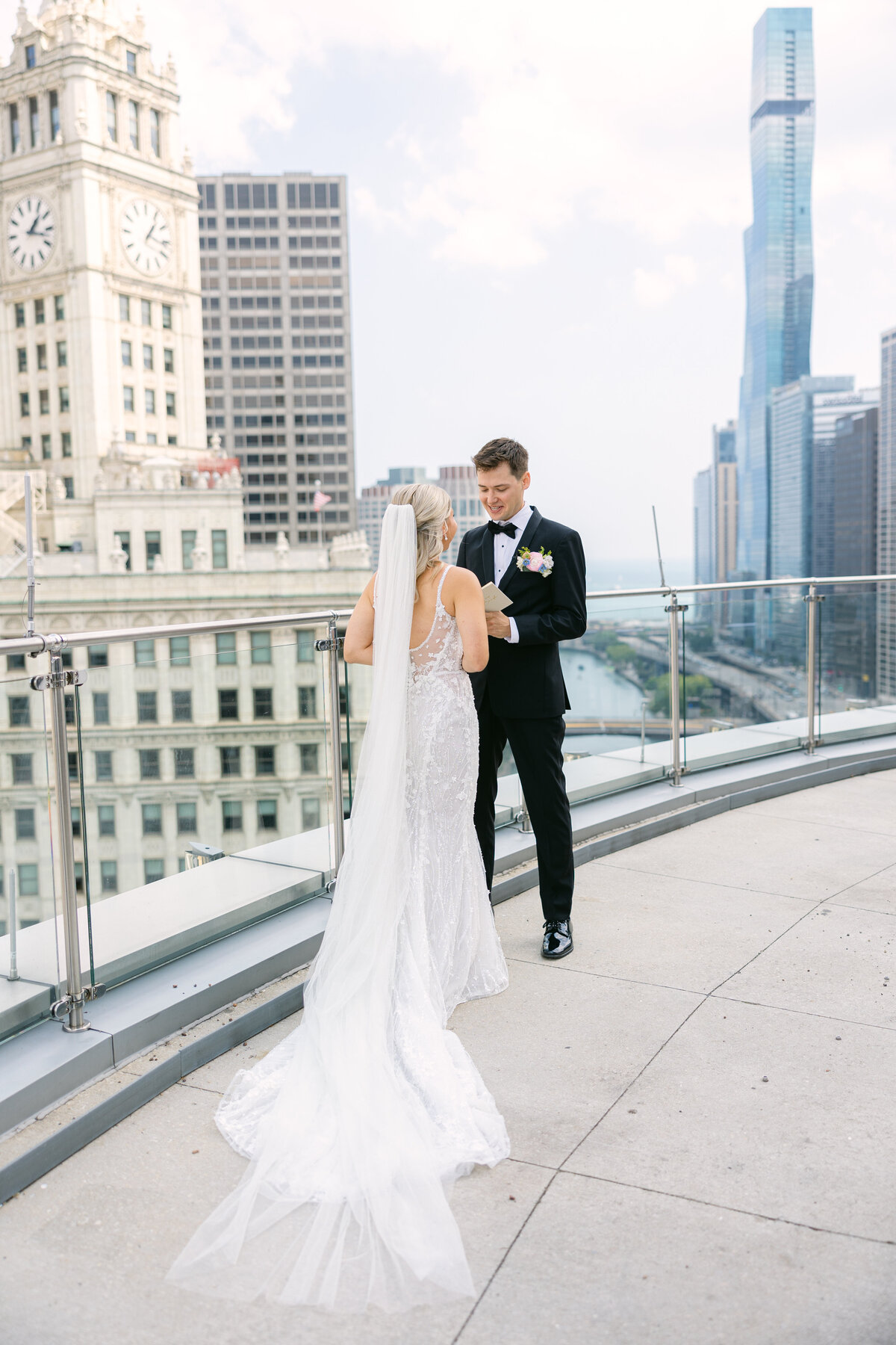 Chicago Theatre on the Lake Wedding Taylor & Eric-59