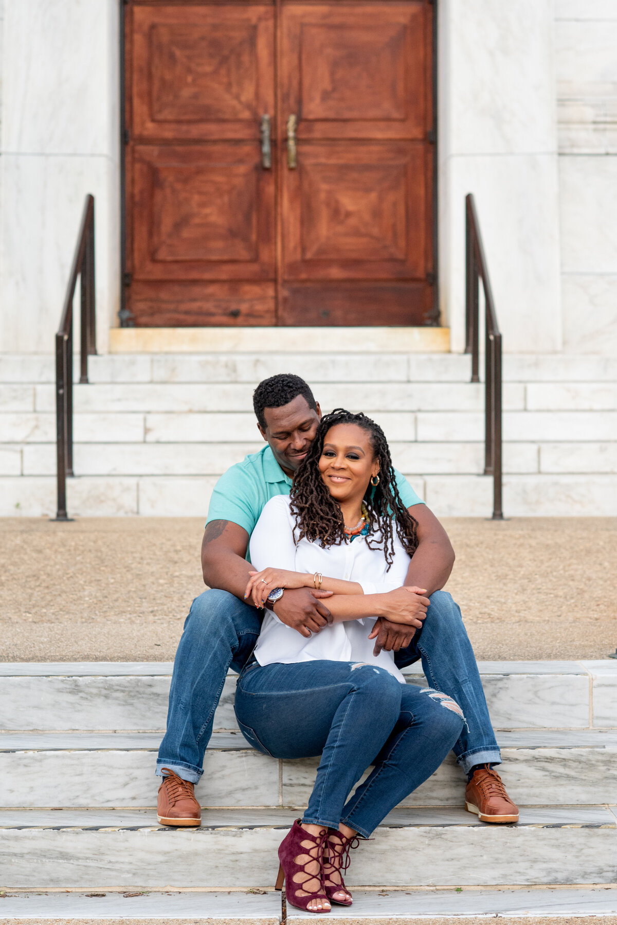 Lincoln Memorial Engagement Session-120
