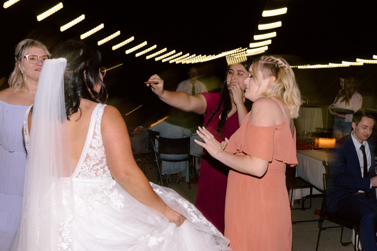 A wedding at the Environmental Nature Center in Newport Beach, CA