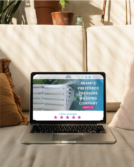 Pressure Washing Website