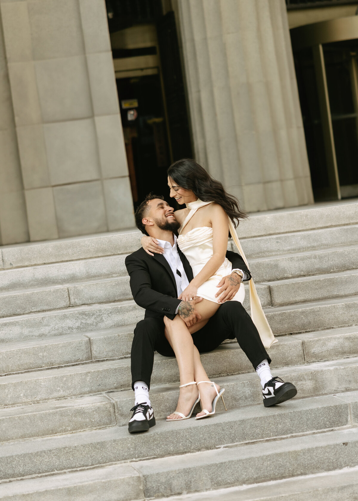 Daniella and Johnny Courthouse Engagement Session-38
