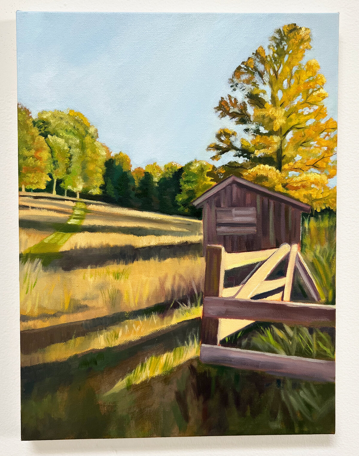 Maple Grove Farm by Tess Ramirez oil painting