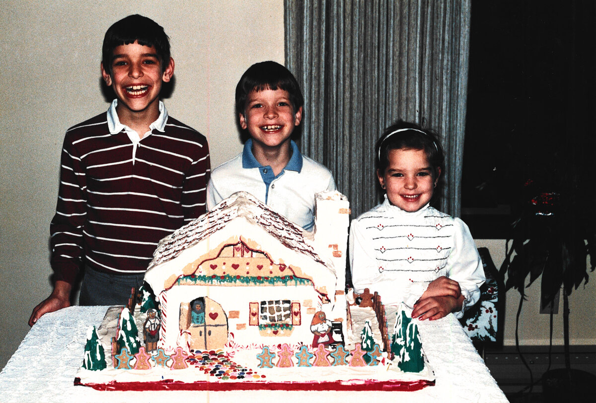 Brent Ray Fraser Christmas Eve - Moms Gingerbread House 1986