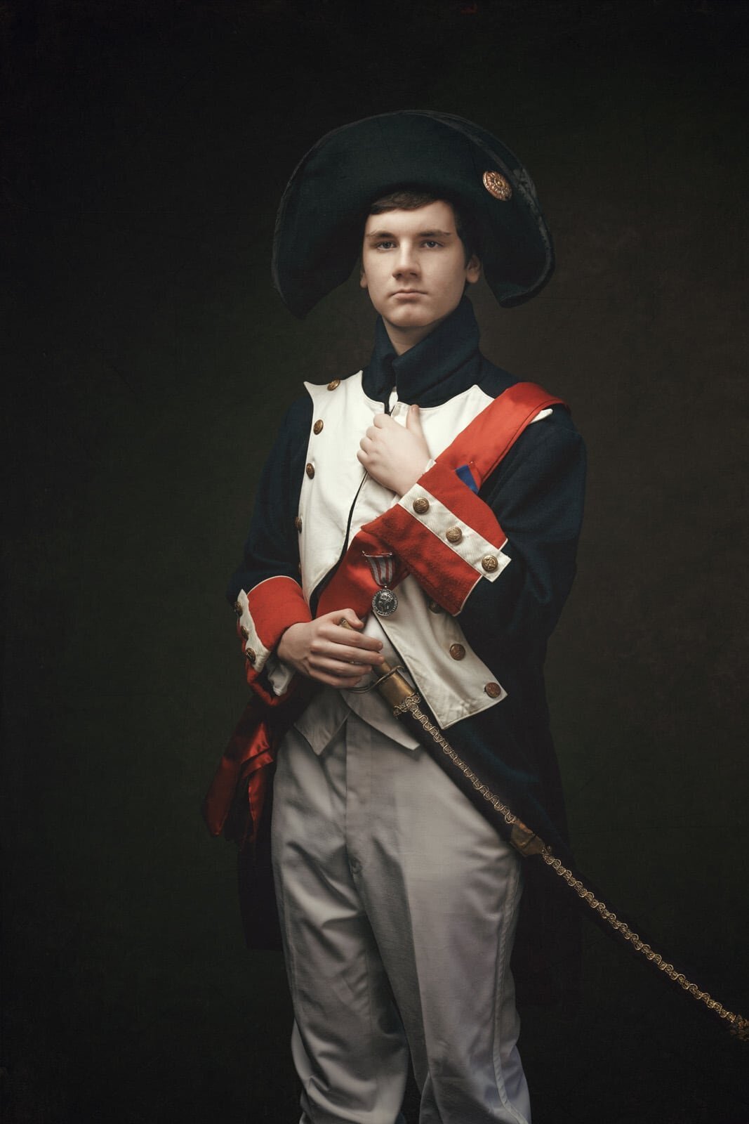 High School Senior Picture Photographer - Historical Themed Portrait-31