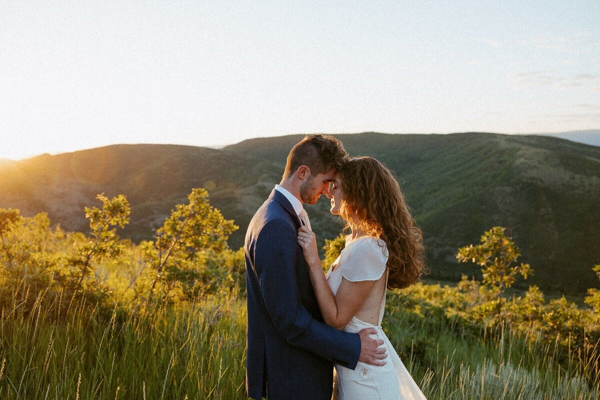 Small intimate elopement at Georgia State Botanical.