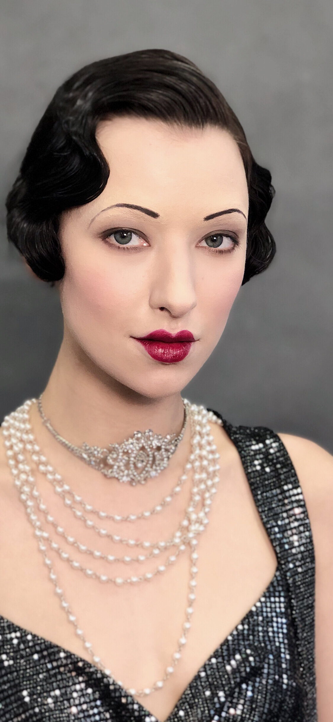 Period makeup - 1920s