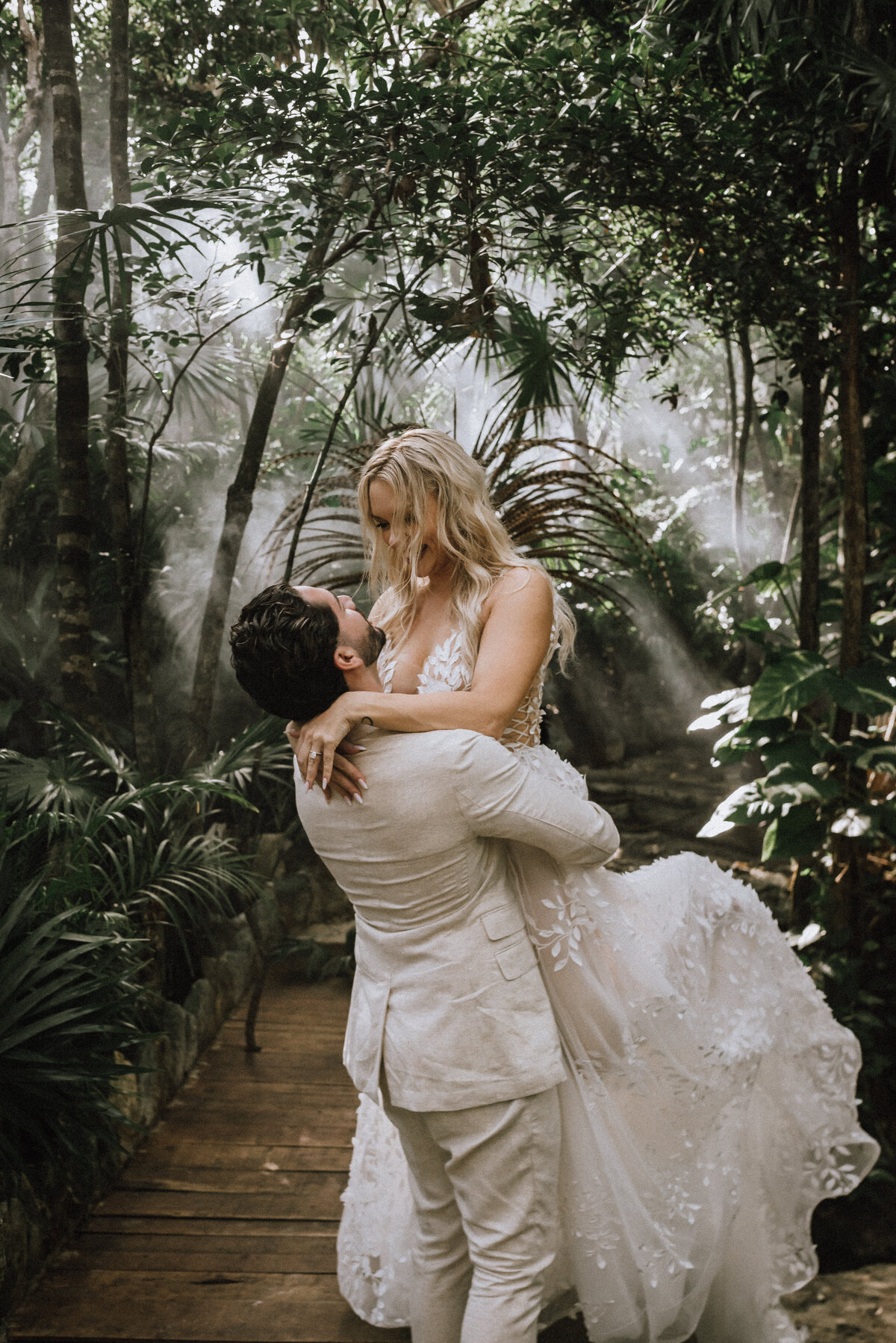 Mayan Wedding Ceremony at a Cenote in Tulum
