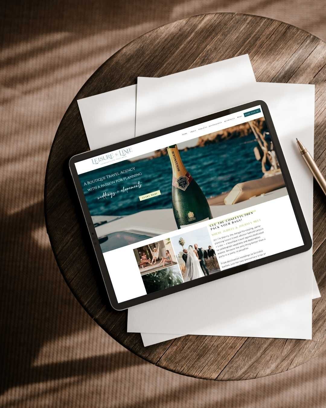 travel web template