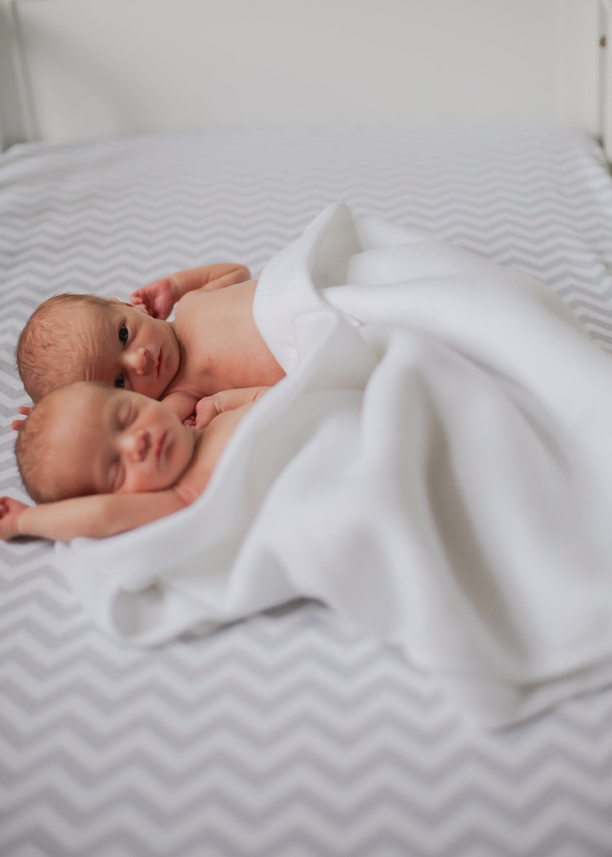 Vanessa is a wonderful photographer capturing stunning twin newborn portraits.