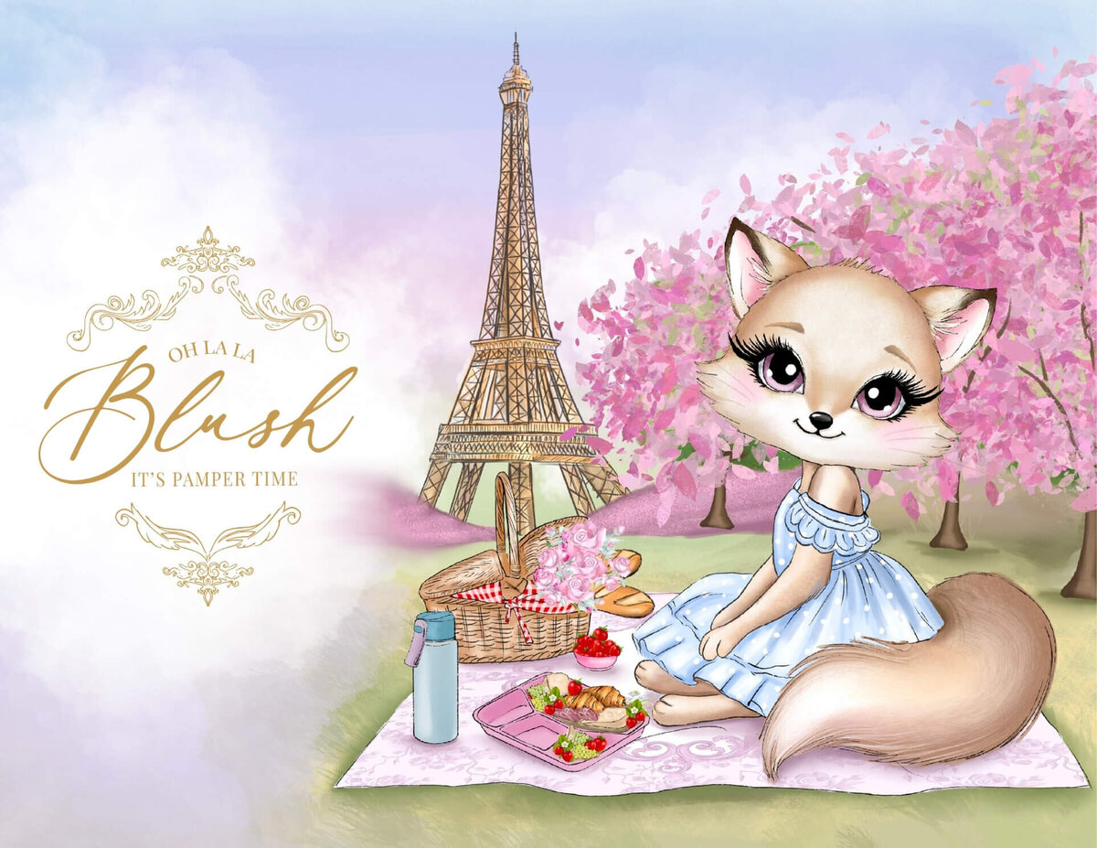 brand design blush kids company54