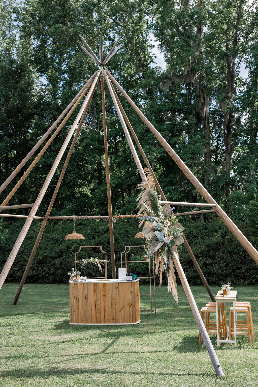 Boho Wedding & Event Flowers | Cotton Hall Events, Beaufort SC Event Florist  | Beaufort, SC | Coastal Floral & Events | Bronston Photography
