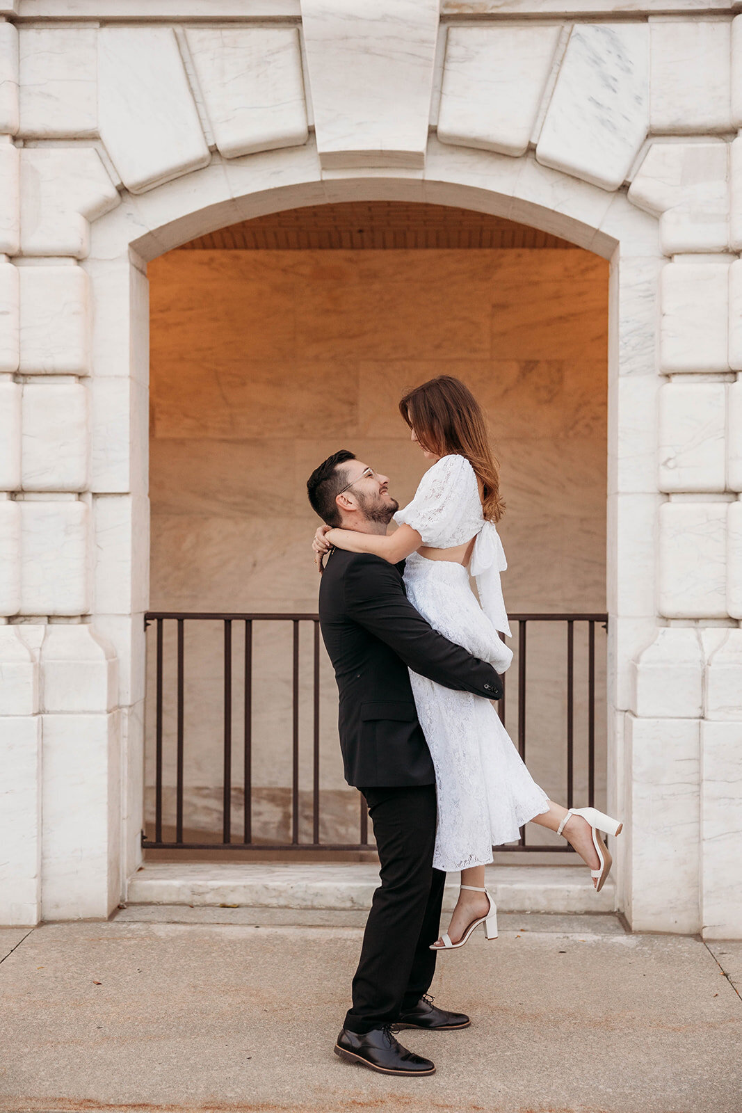 DIA Detroit Institute of Arts Engagement Session Detroit Michigan K. E. Rogers Photography-170