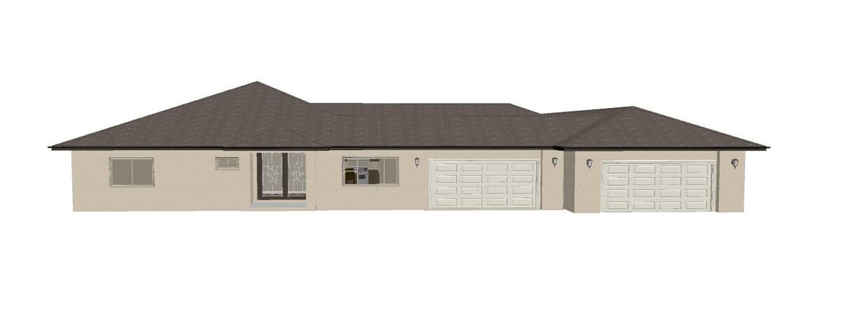 drawing of front of home