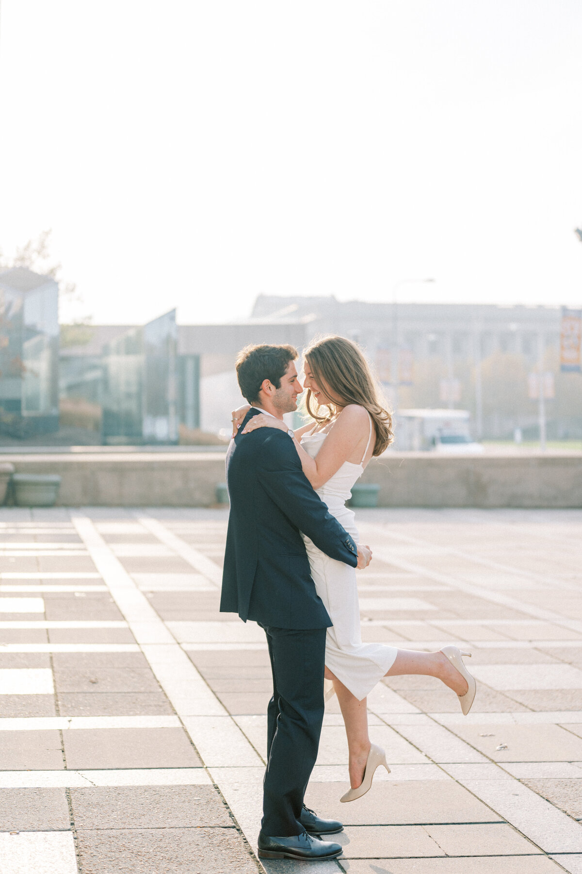 Old Courthouse Engagement Session in Downtown Cleveland-43