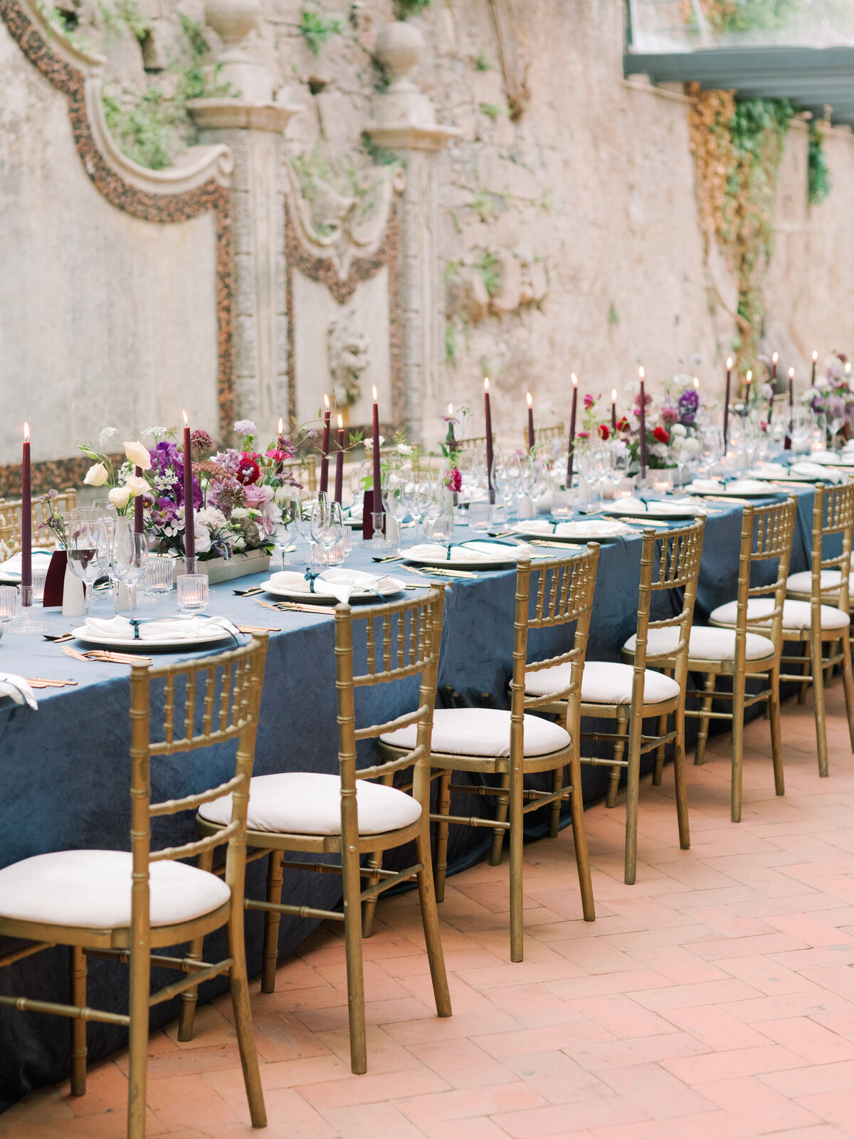 casa-dos-penedos-portugal-wedding-castle-long-dinner-tables