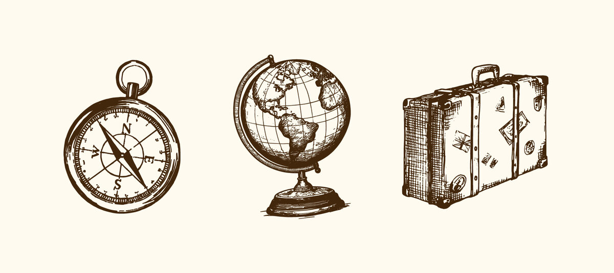 Secondary Logo Design Layout for Lifestyle Curation brand