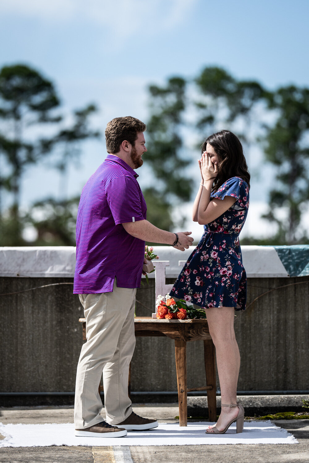 Hammond marriage proposal at Southeastern