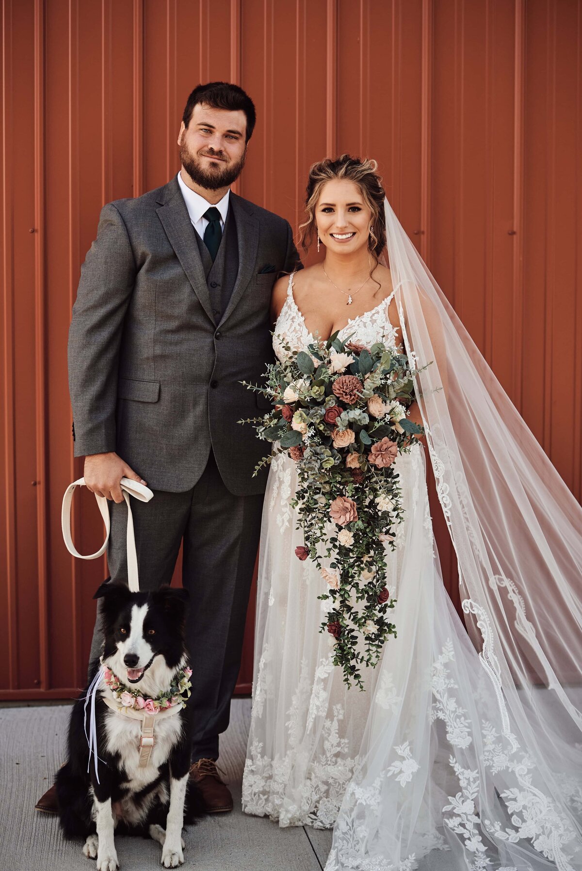 Sunset Hill Wedding Barn Central Lake, Michigan Wedding_46