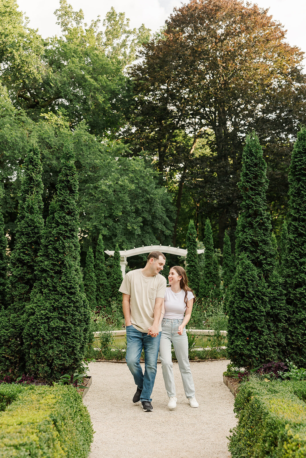 Alexis Fox Photography + Indianapolis + Indiana + Engagement Session + Newfields (33 of 37)