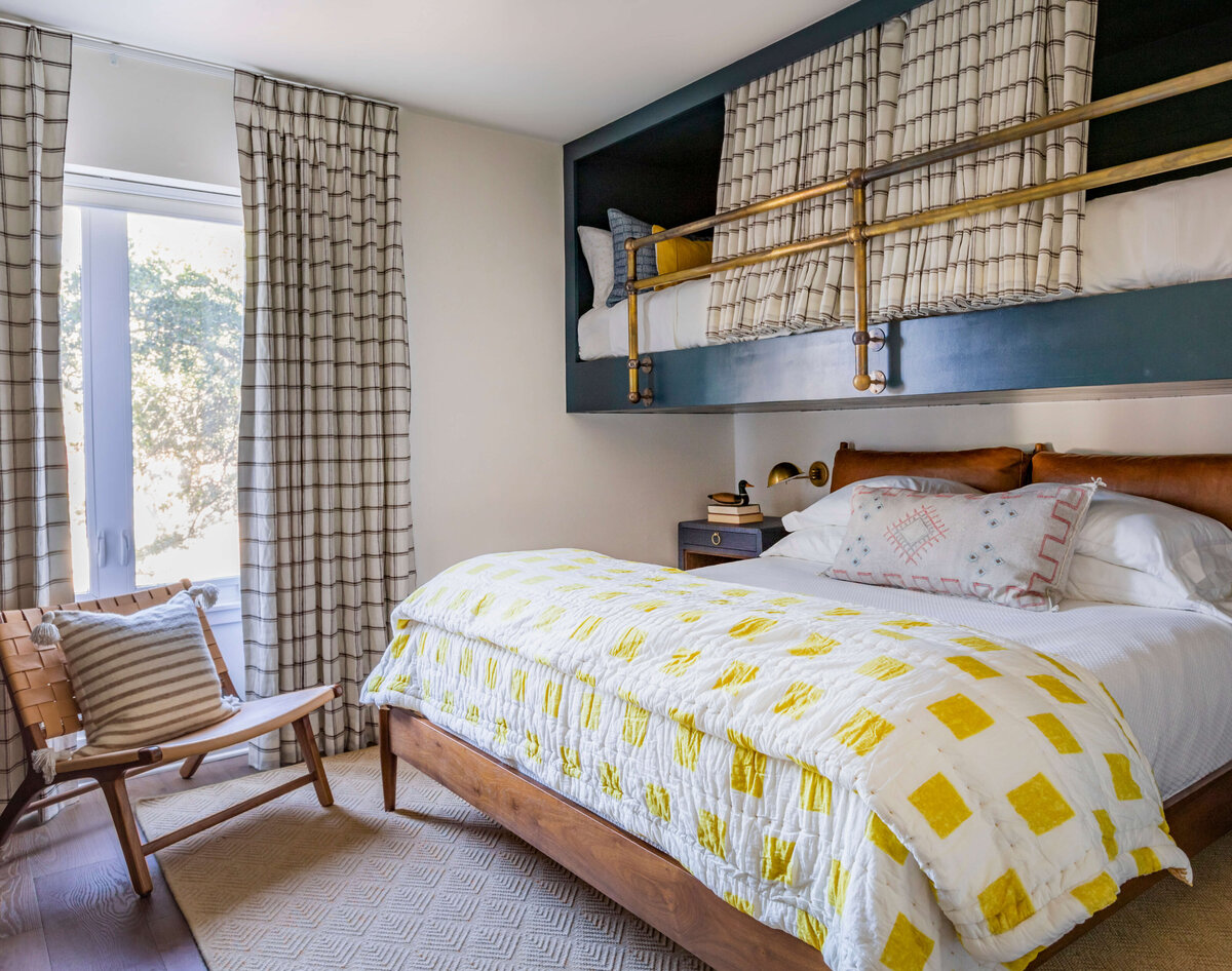 Amelia Island Colorful Condo Bunk Room