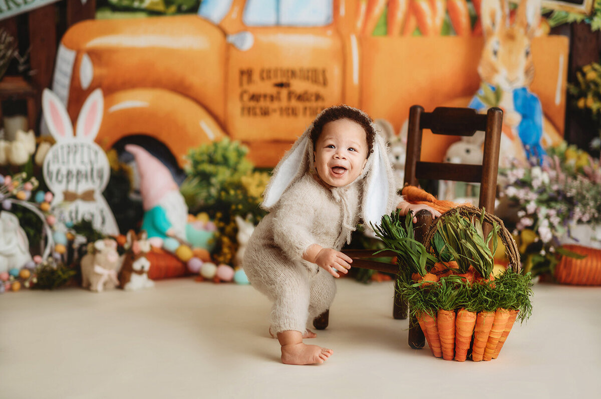 Easter Photos for children in Asheville, NC.