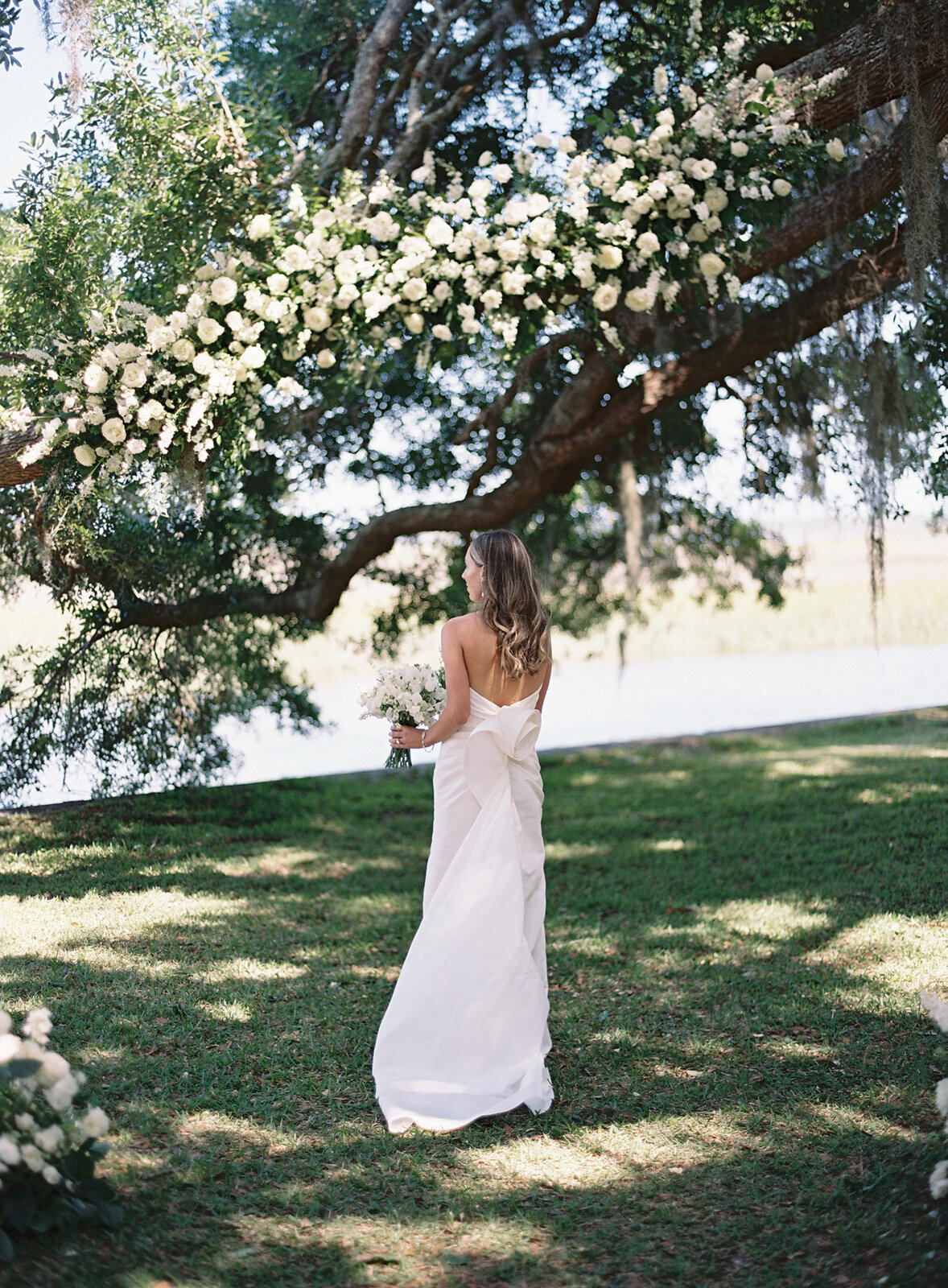 Luxury Southern Tented Wedding on Sea Island, GA-19