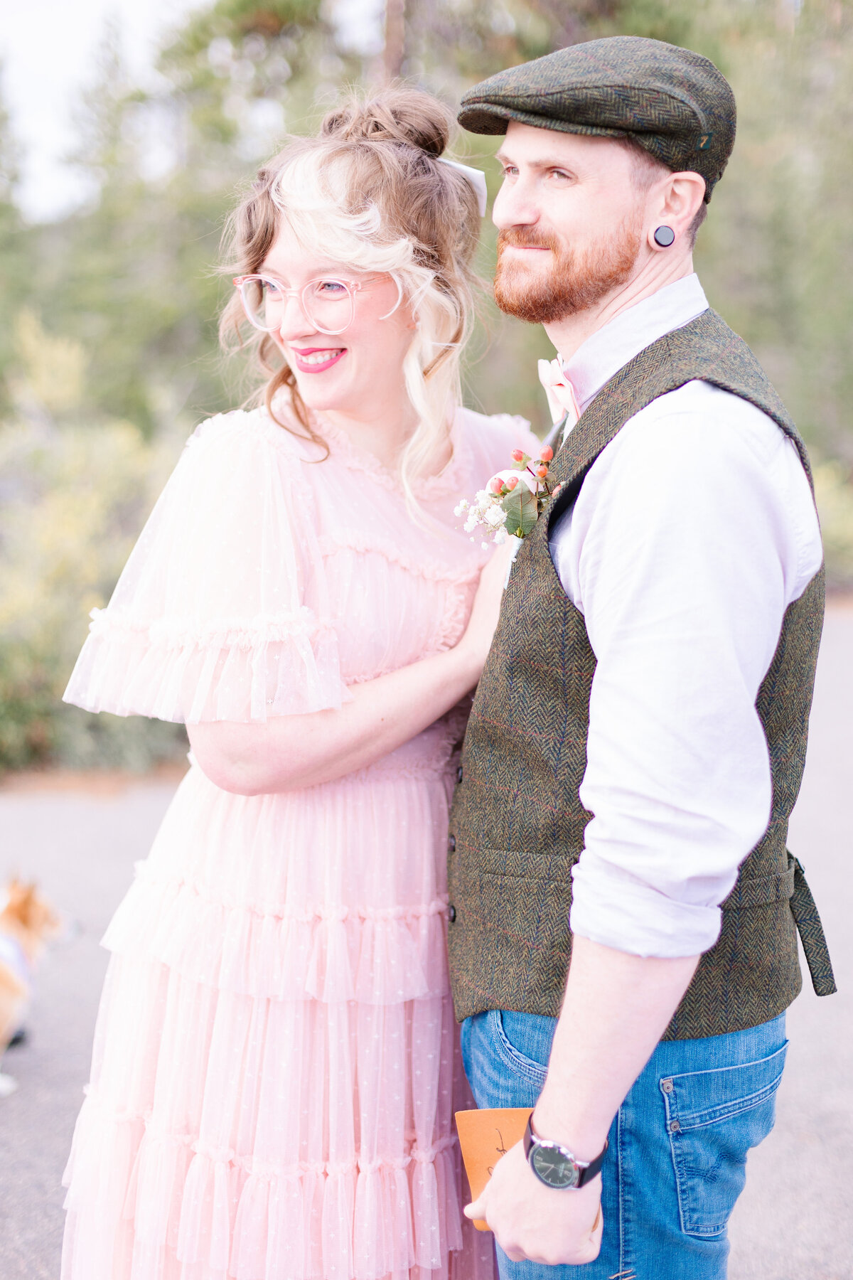 Lake Tahoe Mountaintop Elopement - 5