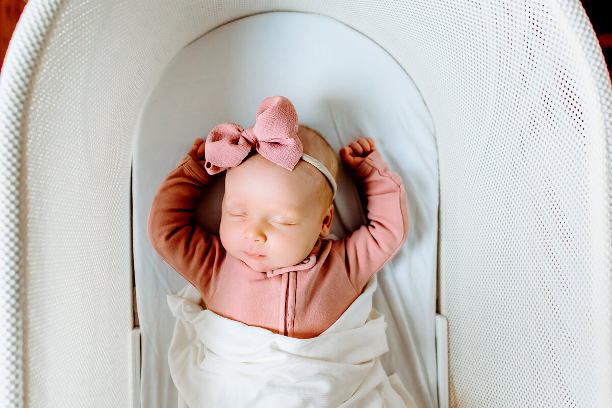 lifestyle newborn session
