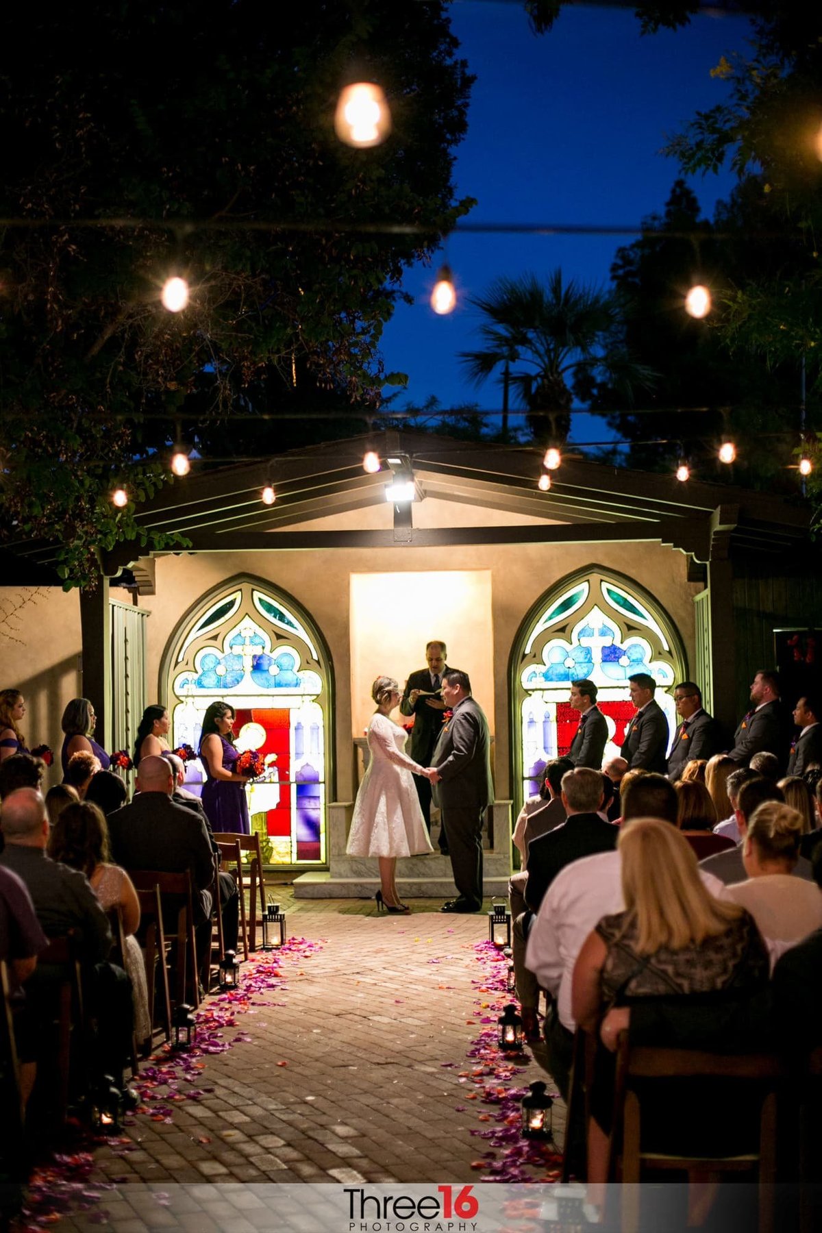 Wedding Ceremony at the El Adobe de Capistrano Wedding Venue