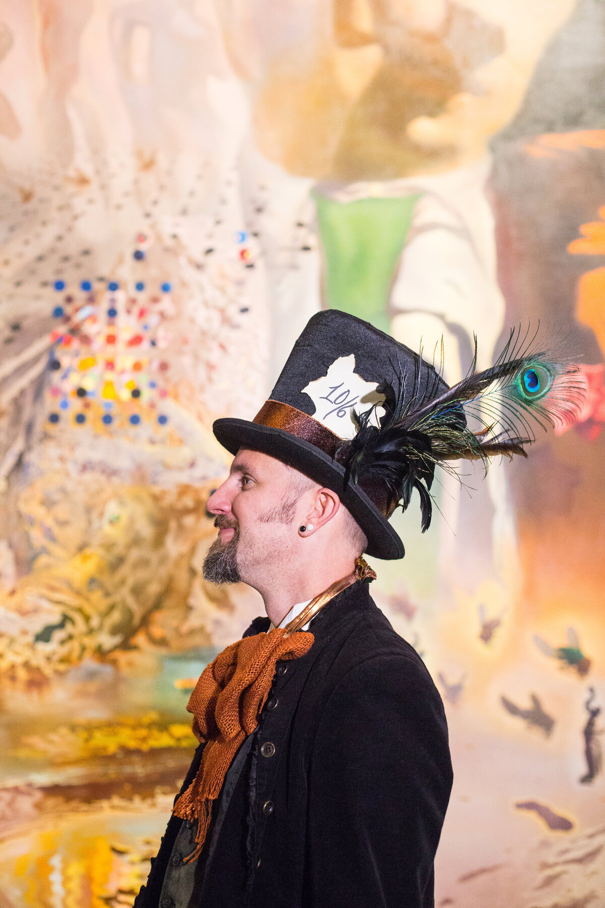 12 - Dali Museum St. Pete Wedding Mad Hatter Officiant - Tampa Bay Wedding Planner
