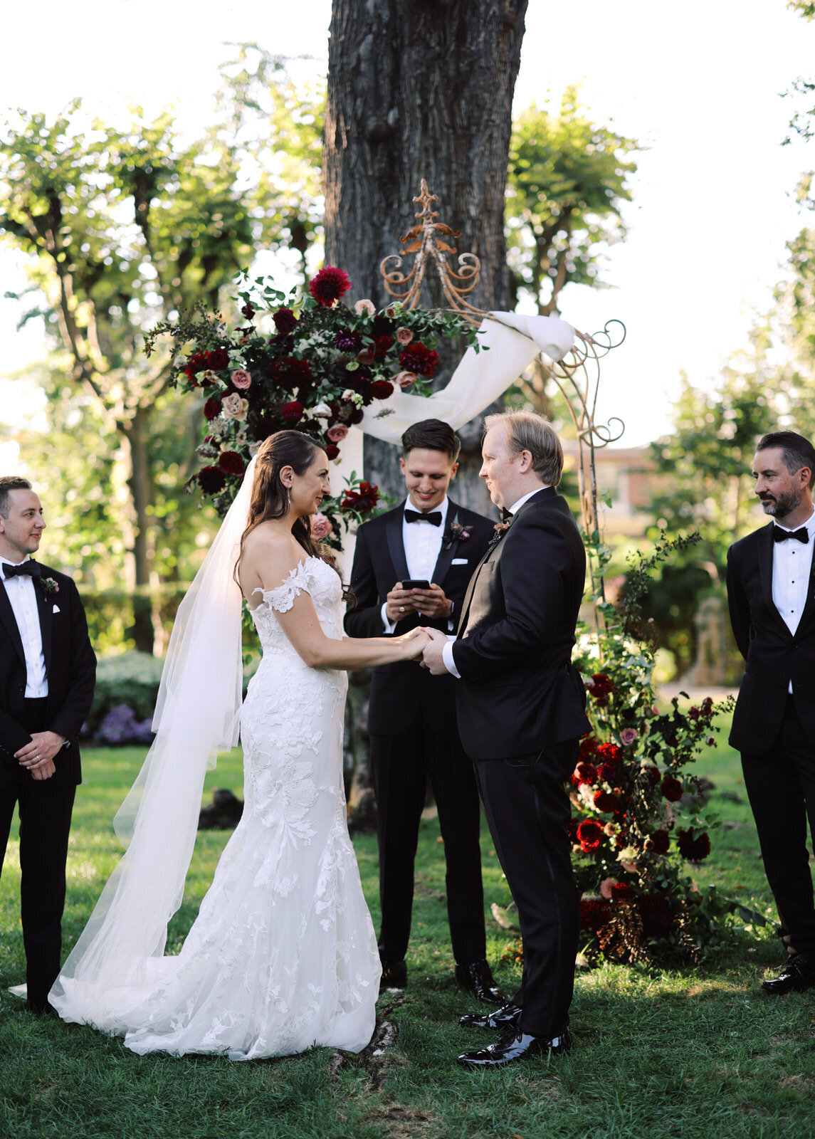 Classic DC Wedding at the Meridian House 125