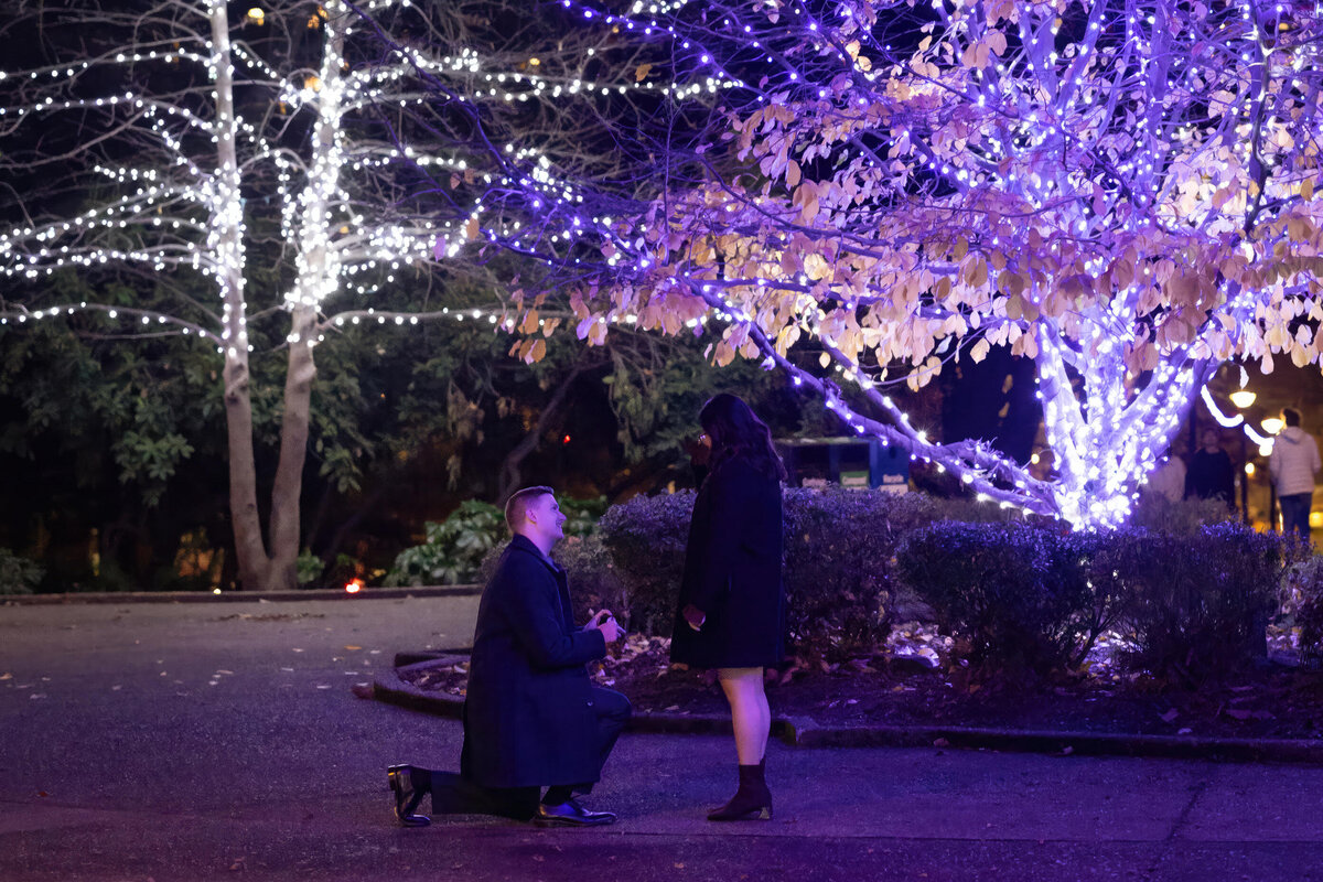 engagement and Surprise Seattle wedding photography Seattle Denny park- 25