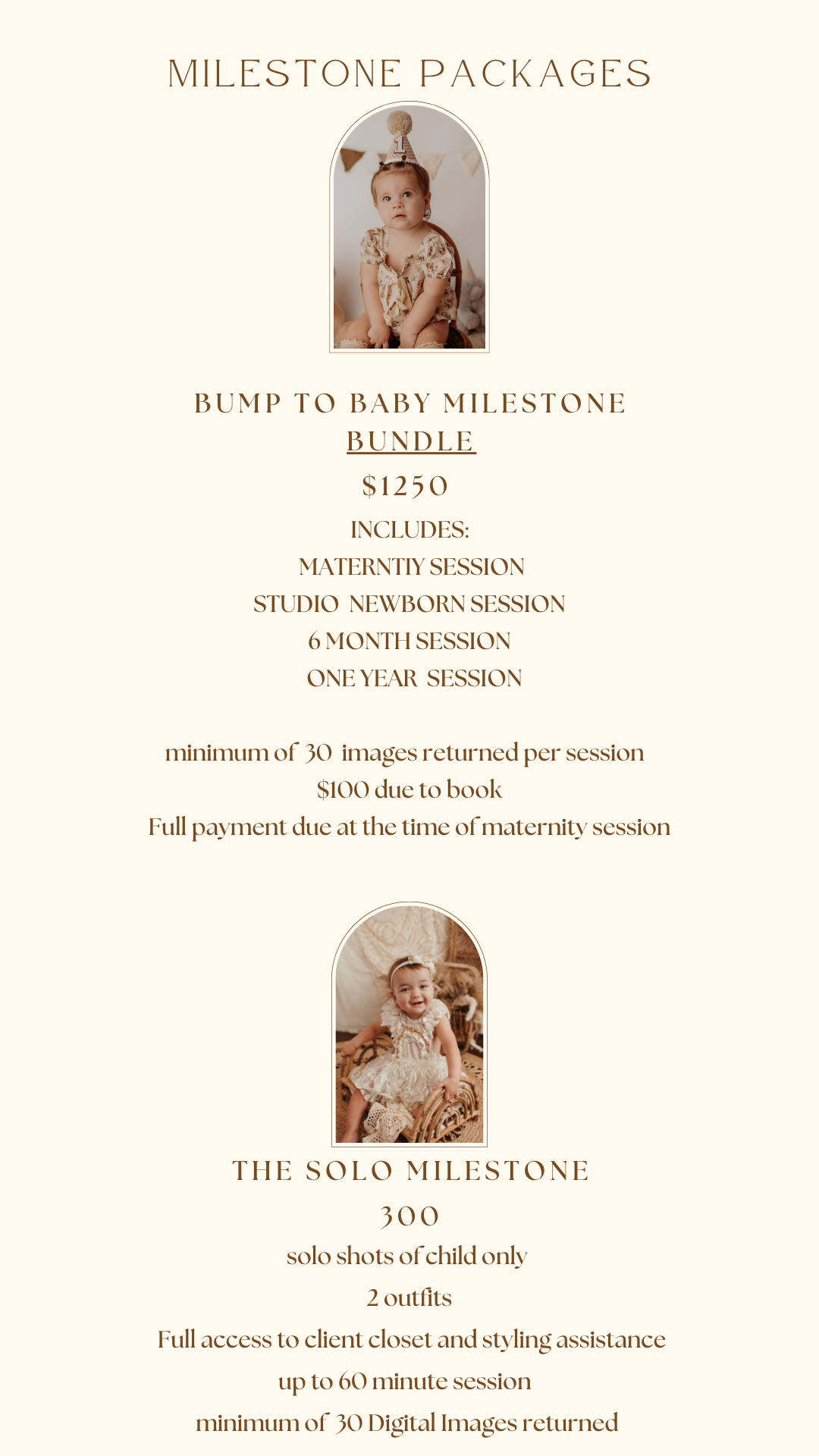 Bloomington Indiana Family Photographer Pricing
