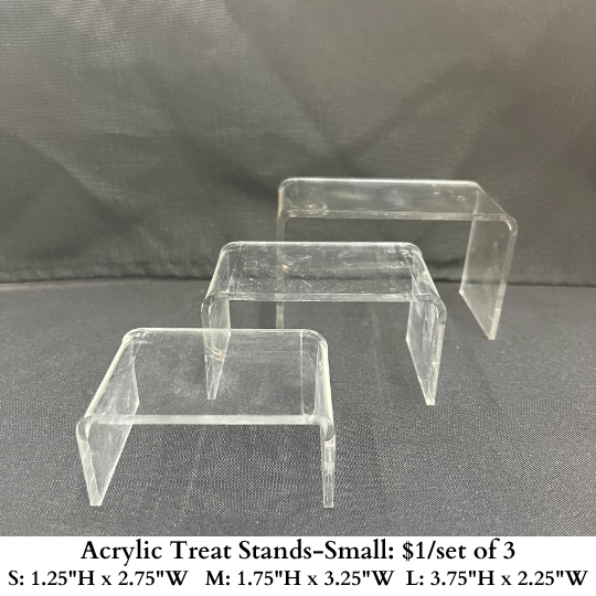 Acrylic Treat Stands-Small-756