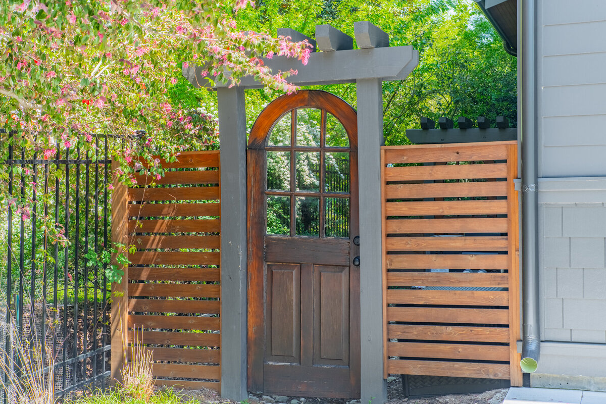 Garden Gate - Craftsman Home