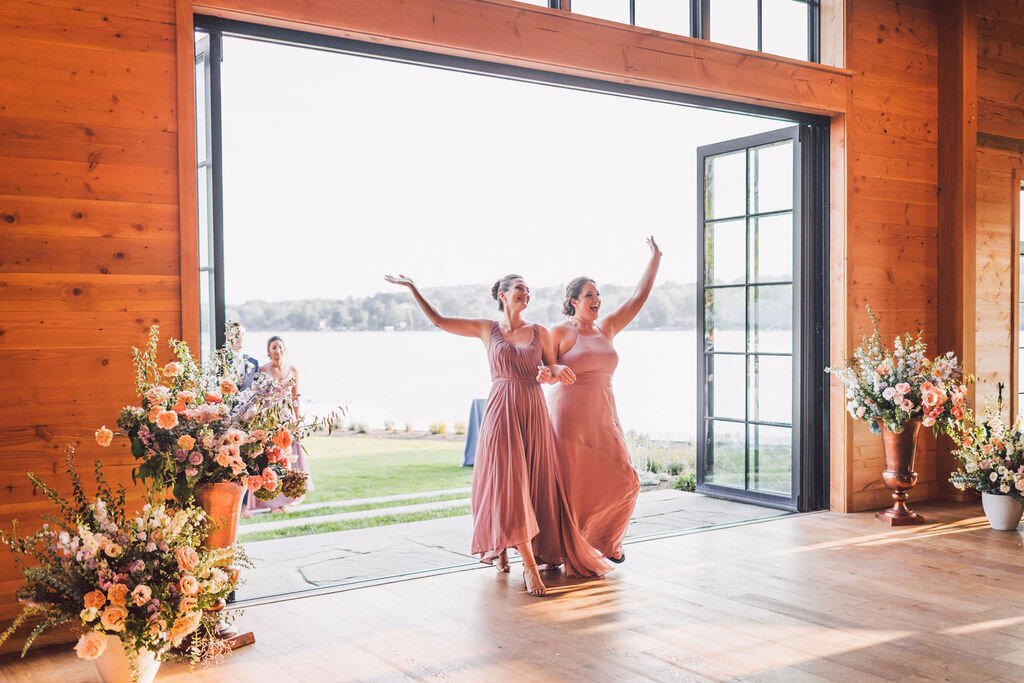 Lake House  Canandaigua Wedding Party Entrance_Verve Event Co (1)