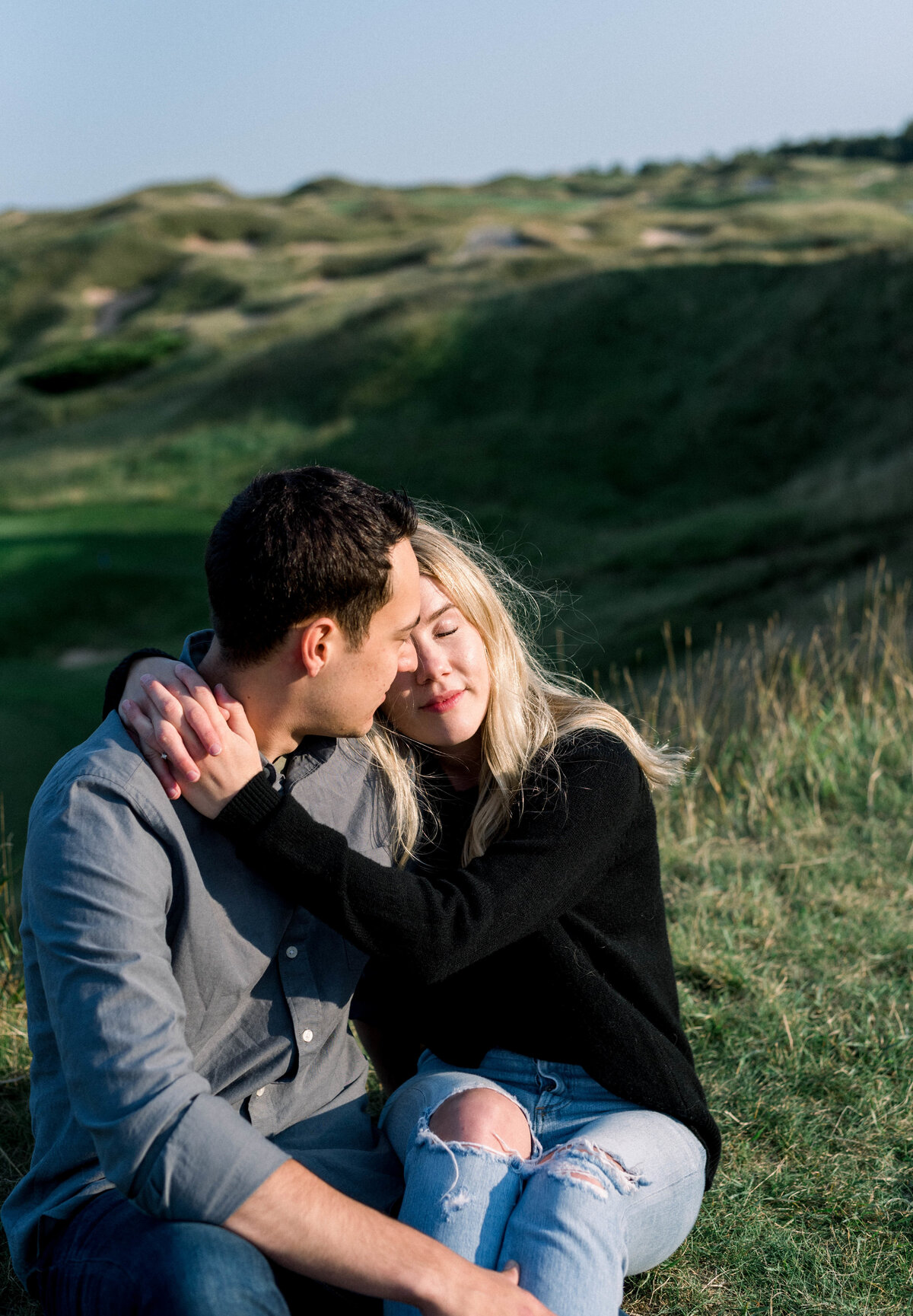 hart & fig photography engagement whistling straits