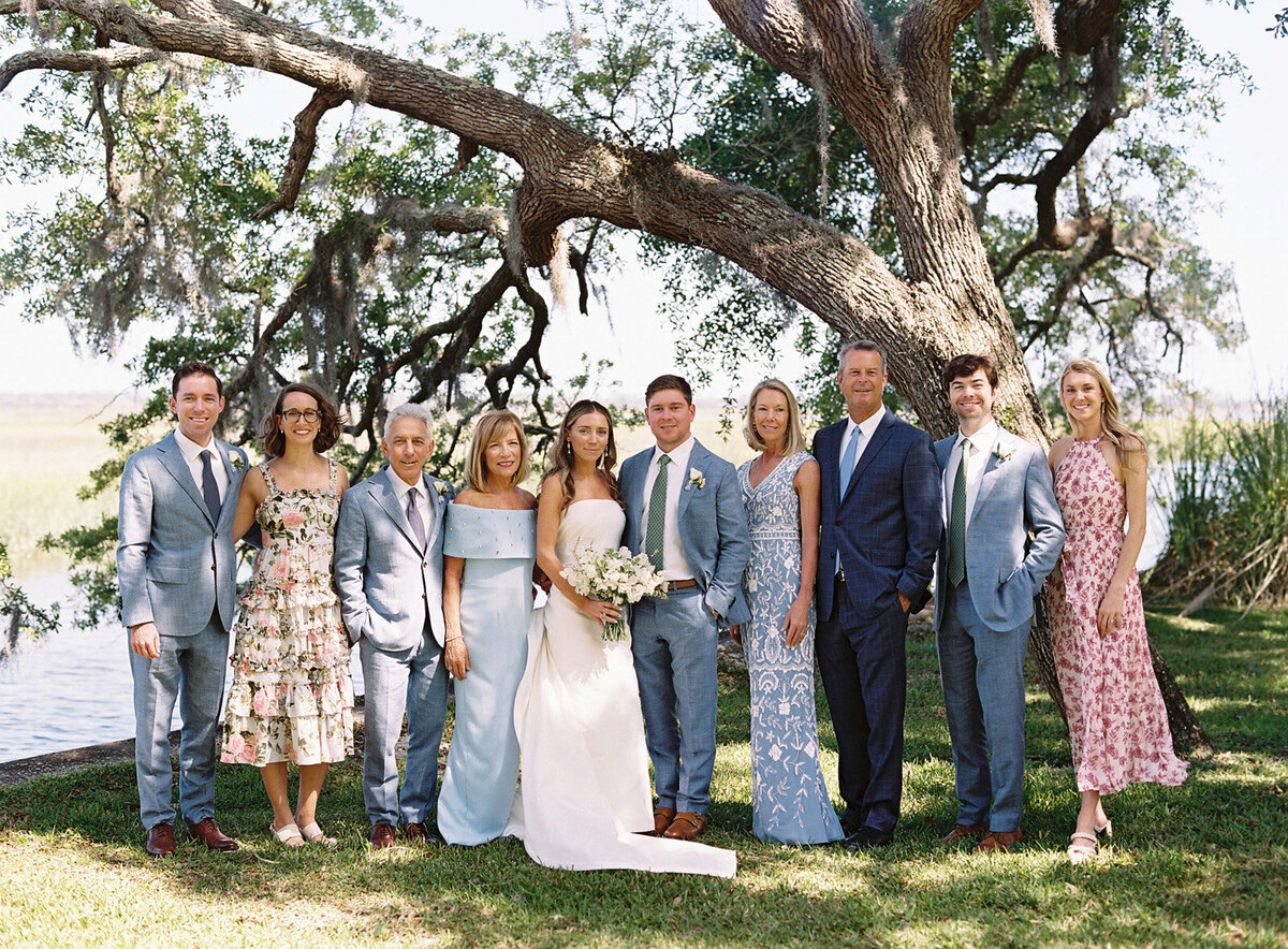 Luxury Southern Tented Wedding on Sea Island, GA-20