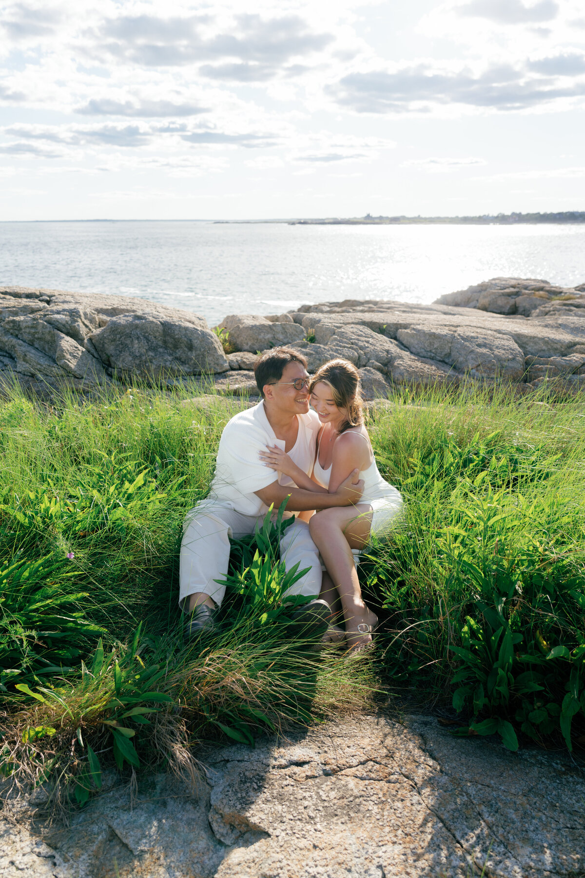 Lizzie Baker Photography _ Gracie & Hoon _ Newport Engagement Session _ Rhode Island Wedding Photographer _ New England Wedding Photographer _ Castle Hill Inn Wedding-72