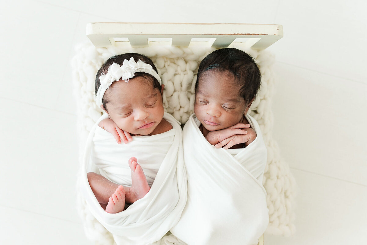 St. Louis Twin Newborn Photographer