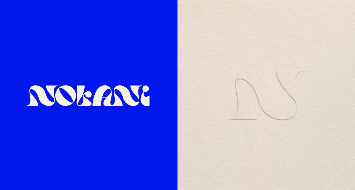 nolani logo and embossed submark