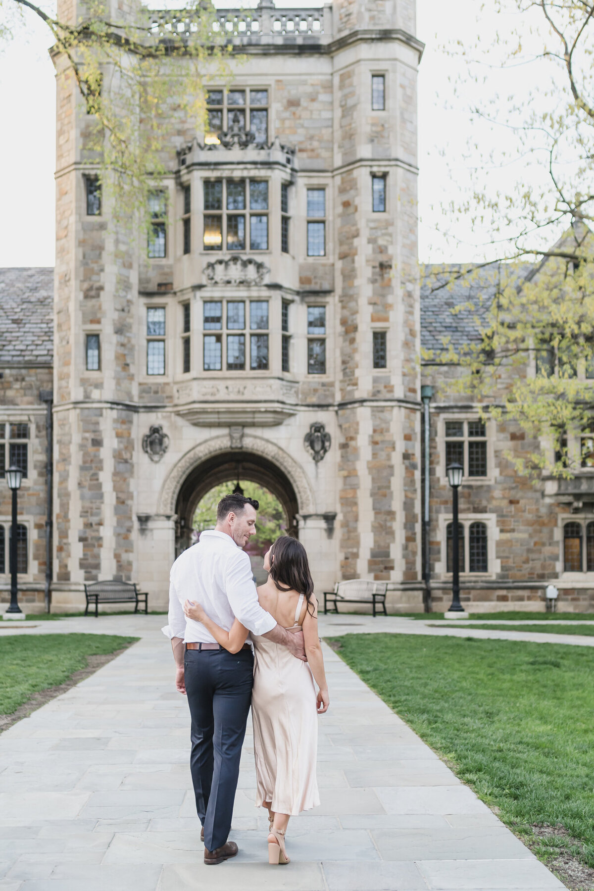 SPRING ANN ARBOR ENGAGEMENT SESSION AT THE LAW QUAD WITH KARI DAWSON29
