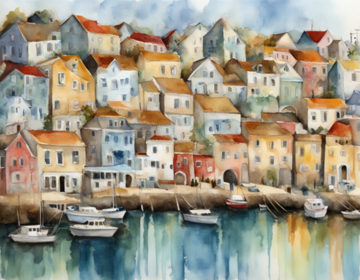 Seaside town