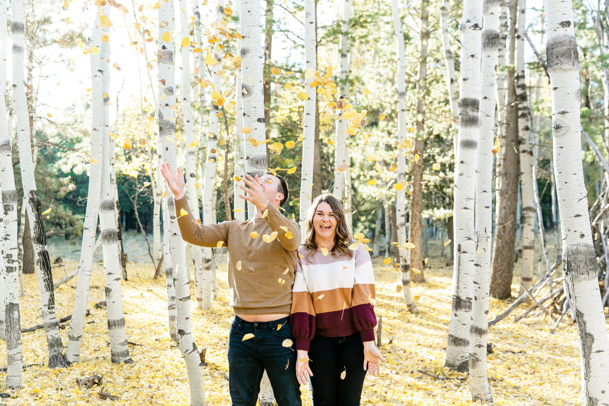 Karlie Colleen Photography - Flagstaff Arizona Engagement Photographer - Britt & Josh -108