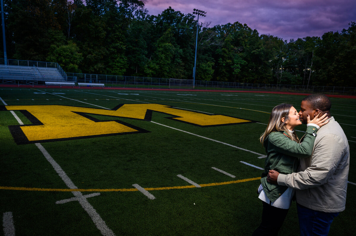 Renee & Yannick's Engagement Session - Montgomery Highschool-39