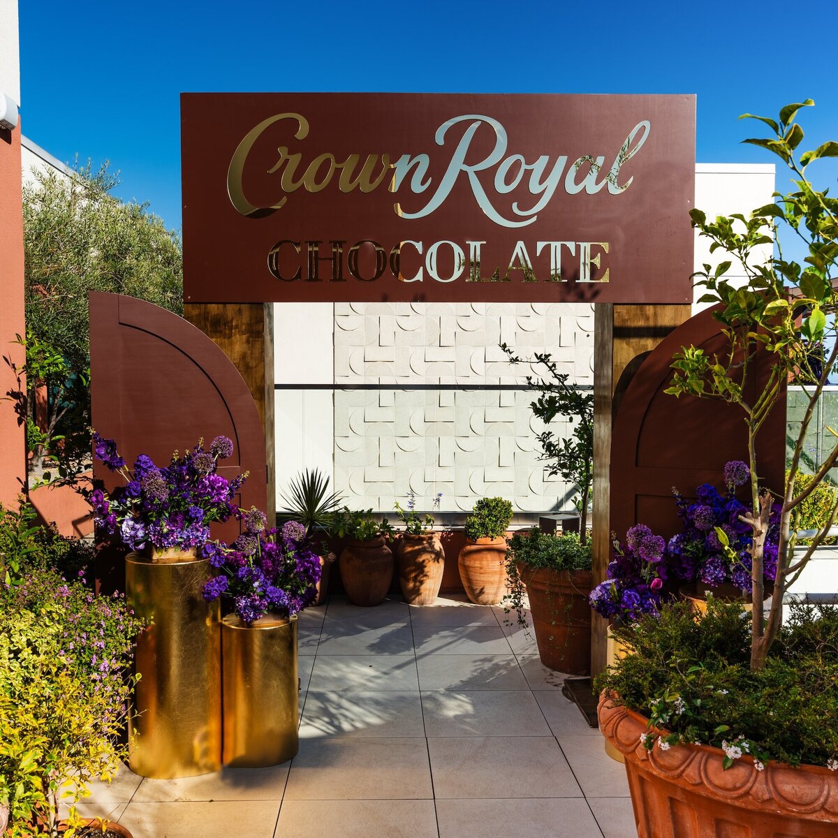 Crown Royale brand activation by The Works Collective | custom fabrication and event design in Los Angeles, California.
