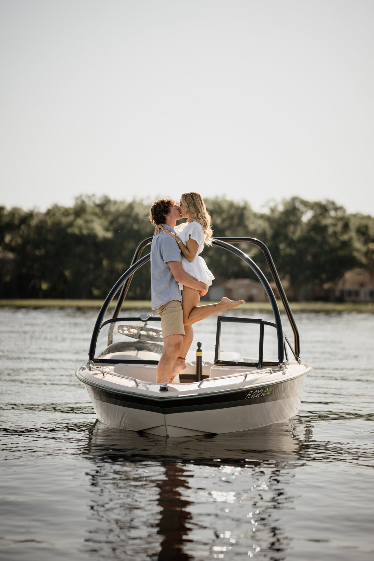Millennium-Moments-Florida-Wedding-Photographer-Boat-Enagement-Session-Lake-FAV-9