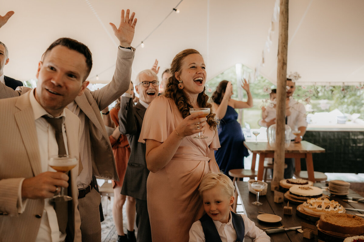 Pure Liefde Fotografie - Herbert-Niels & LoÏs - Aankomst + taart-74