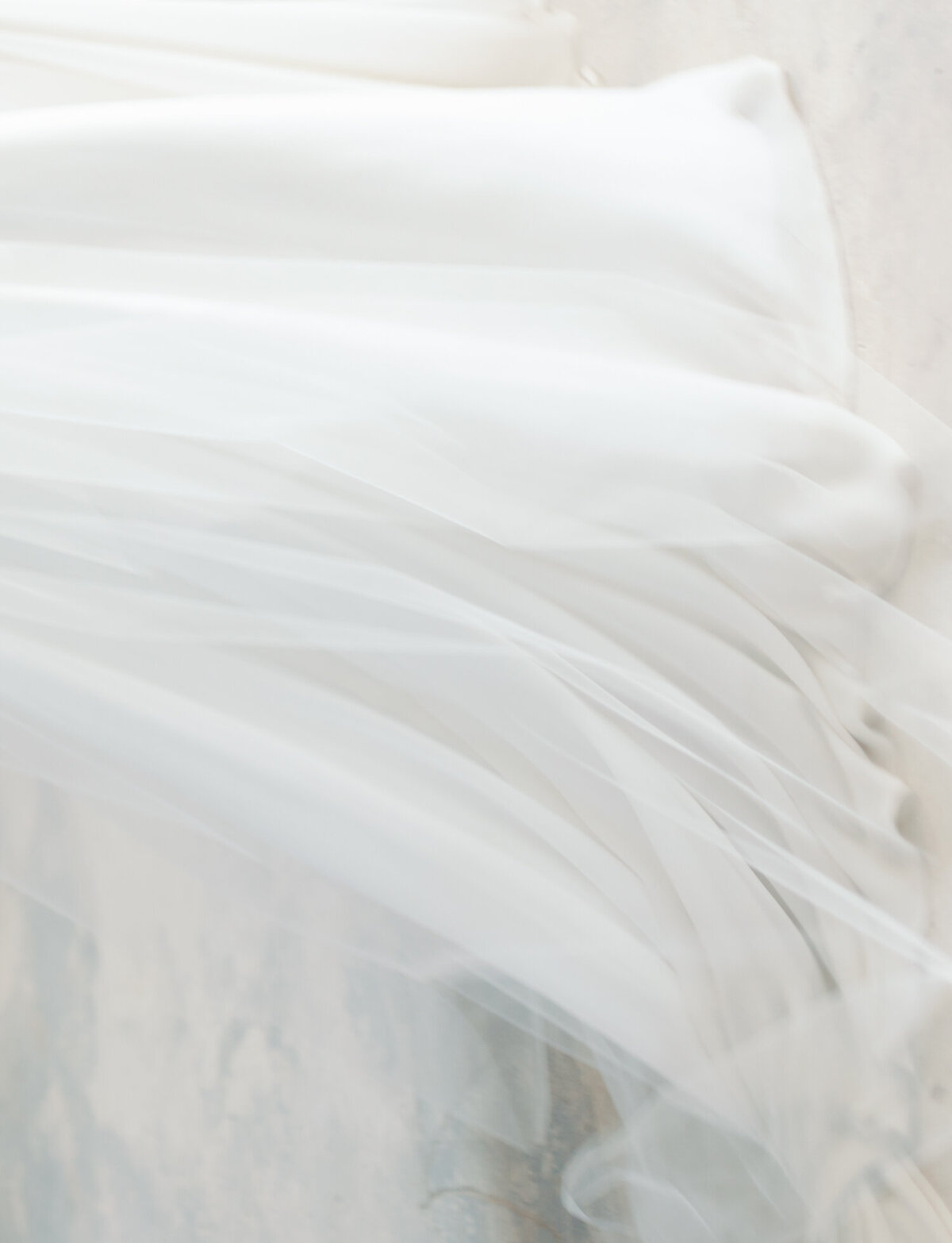 soft, ethereal detail of light wedding dress, Italy film wedding photographer