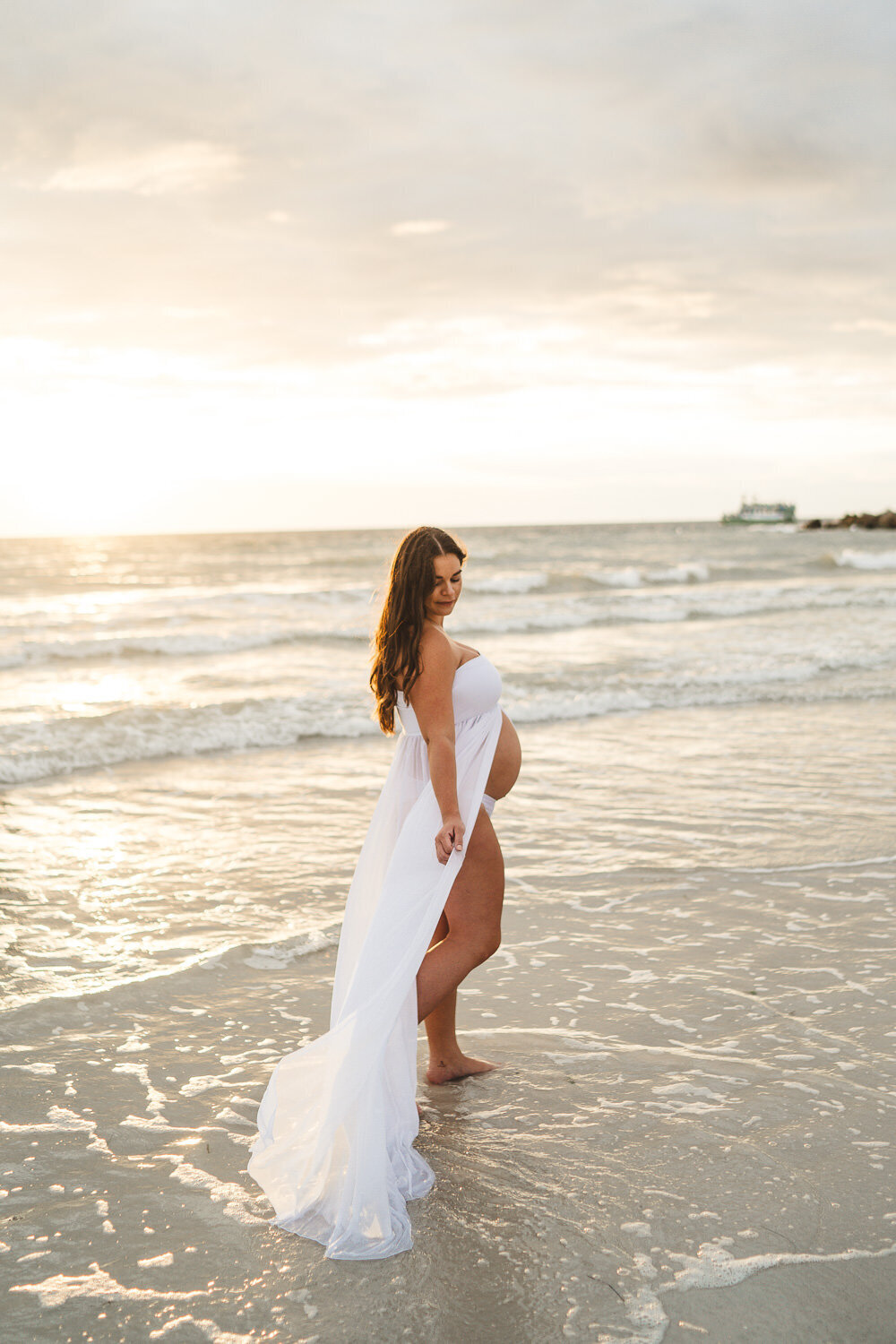 Sand Key Beach Maternity Photography Videography Clearwater Florida